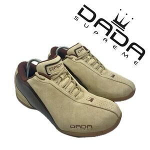 Y2K DADA SUPREME CDUBBZ WOOD GRAIN SHOES MEN SZ 13 CHRIS WEBBER LIMITED EDITION